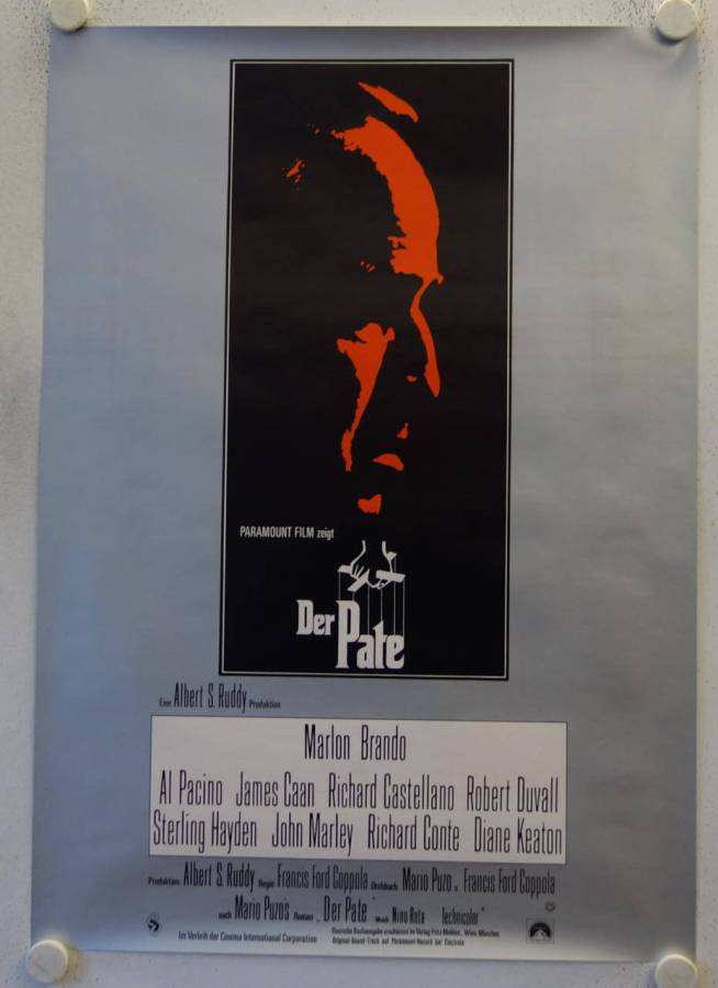 The Godfather original release german movie poster